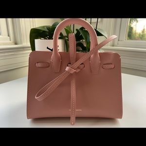 Mansur Gavriel Mini Mini Sun Bag Pink/Blush